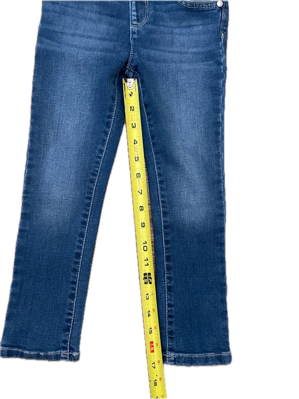 The Children's Place Girls' Super Skinny Jeans | Dark Wash Stretch Denim | 5T